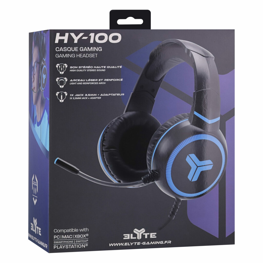 T'NB ELYTE Casque gamer HY-100_NOIR