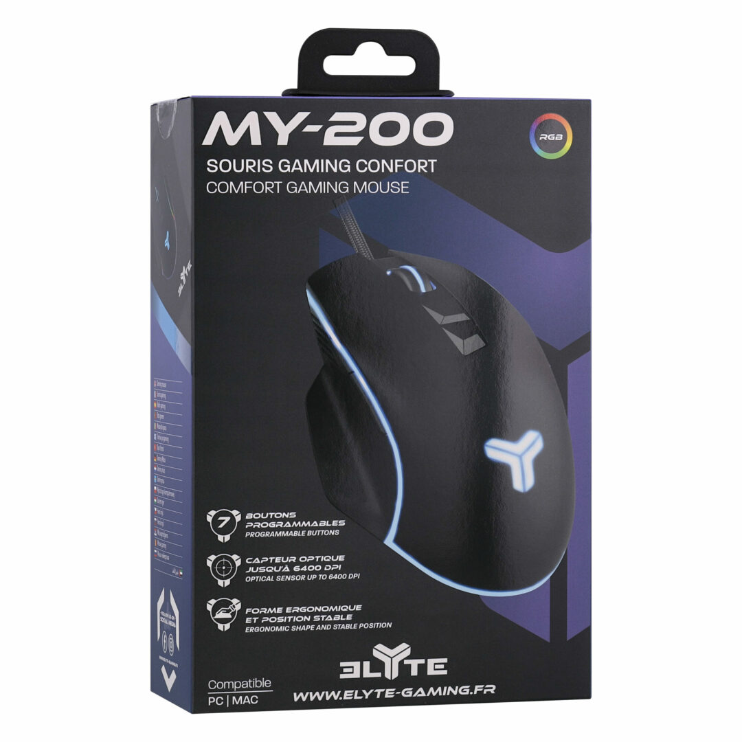 T'NB ELYTE Souris Gaming MY-200_NOIR