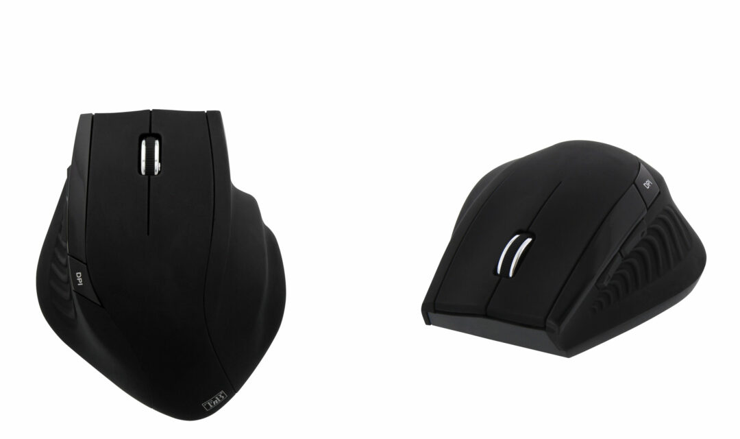 T'NB Pack Souris sans fil & Tapis de souris Ergonomique_NOIR