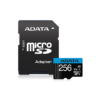 ADATA Carte Mémoire CLASS 10 (256GB SDXC)_NOIR Avec ADAPTATEUR