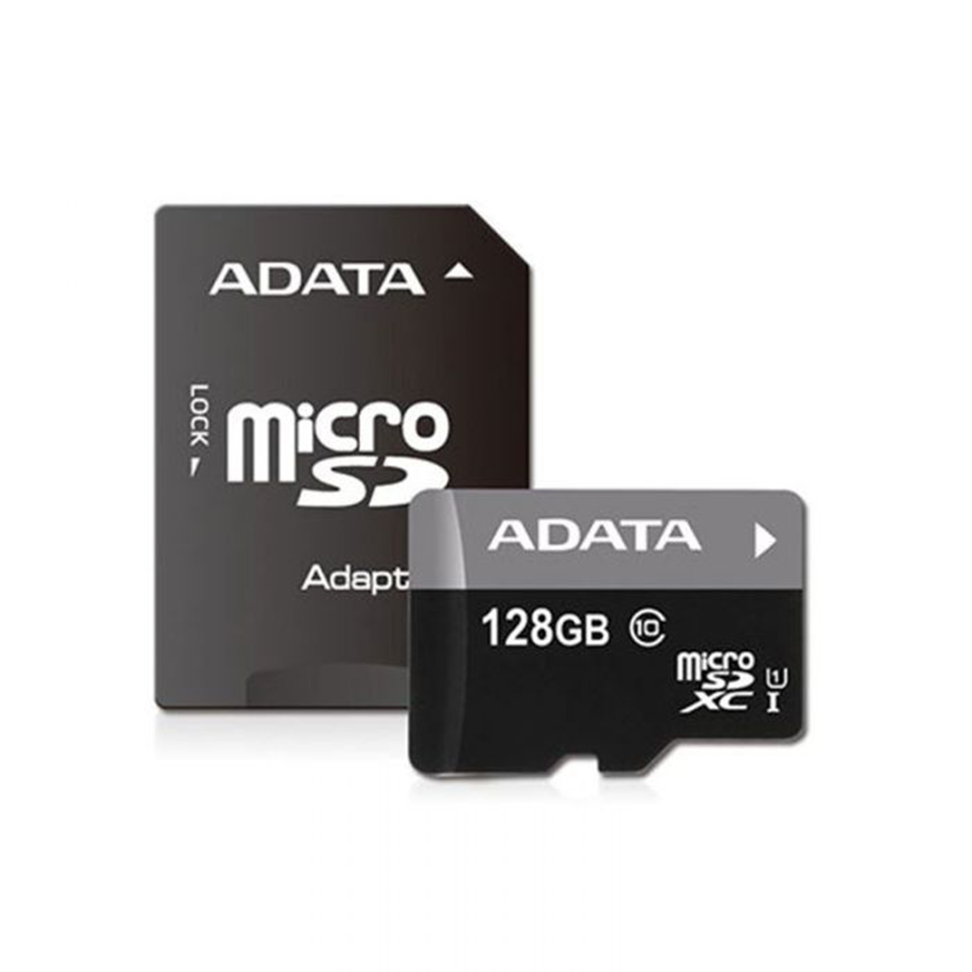 ADATA Carte Mémoire MICRO SDXC (128GB) CLASS 10 Avec ADAPTATEUR