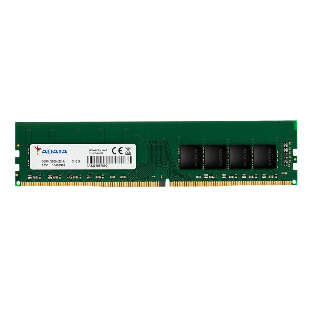 Barrette Mémoire ADATA 16GO DDR4 3200MHz DIMM