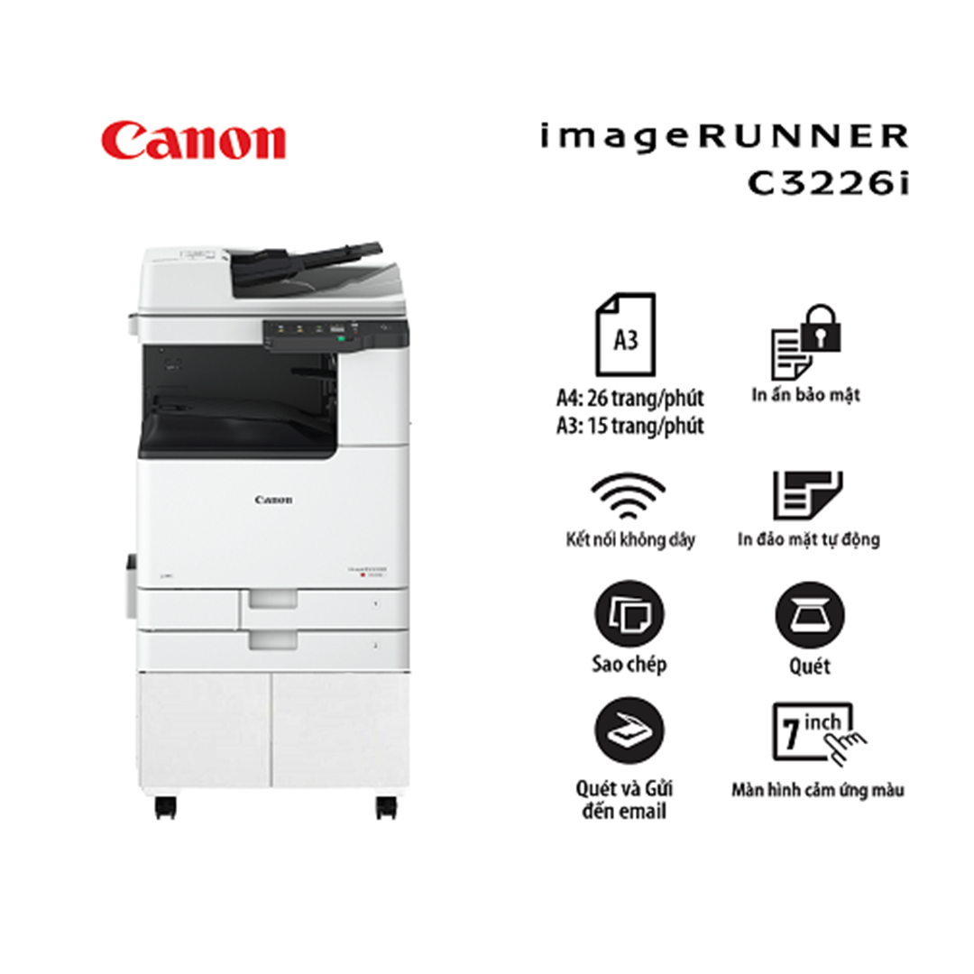 CANON Imprimante LASER IMAGERUNNER COULEUR C3226I A3 Wifi_BLANC