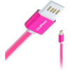 Câble PLAT CLIPtec OCC130 MICRO USB 2.0 Réversible_ROSE