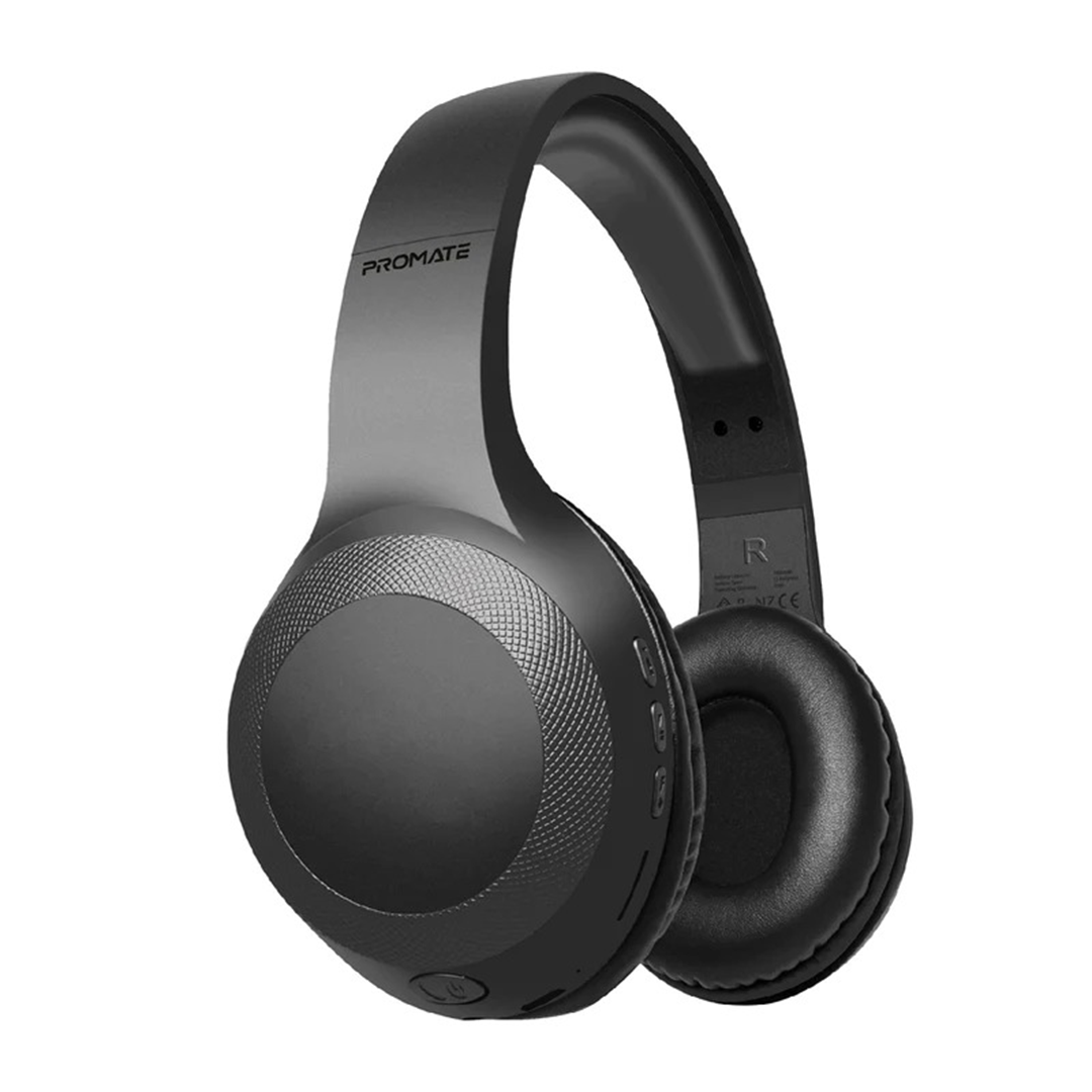 Casque Sans Fil PROMATE La Boca Supra-Auriculaires Deep Bass_NOIR