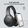 Casque Sans Fil PROMATE La Boca Supra-Auriculaires Deep Bass_NOIR