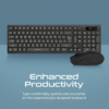Clavier & Souris PROMATE Sans Fil PROCOMBO-12_NOIR