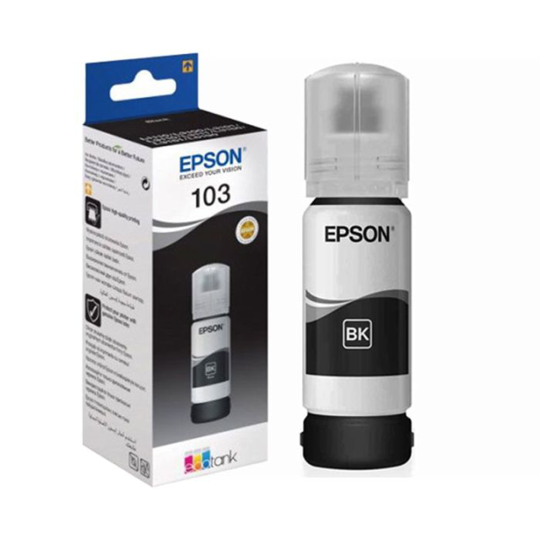 EPSON Bouteille d'Encre ORIGINAL ECOTANK 103_NOIR