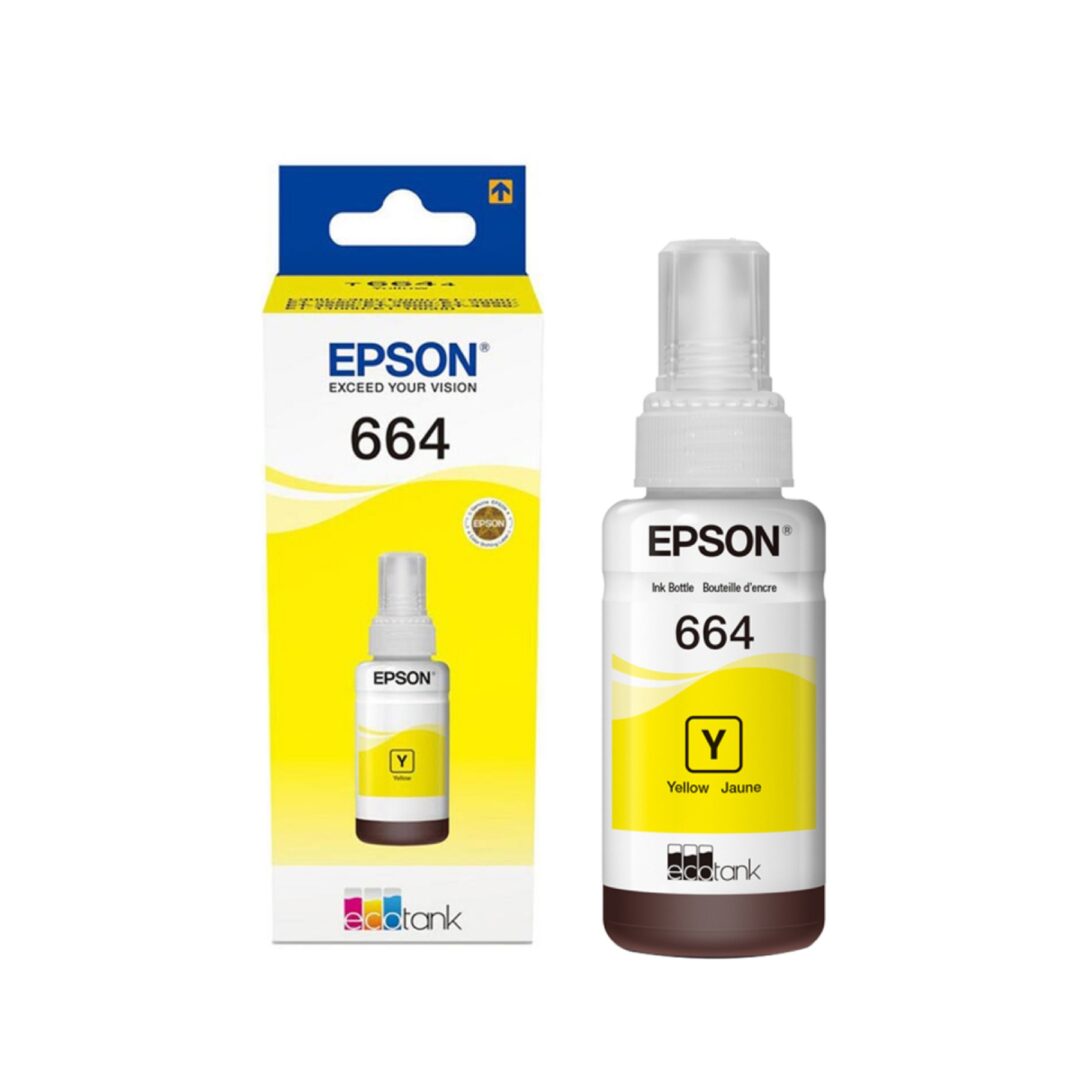 EPSON Bouteille d'Encre ORIGINAL ECOTANK 664_JAUNE