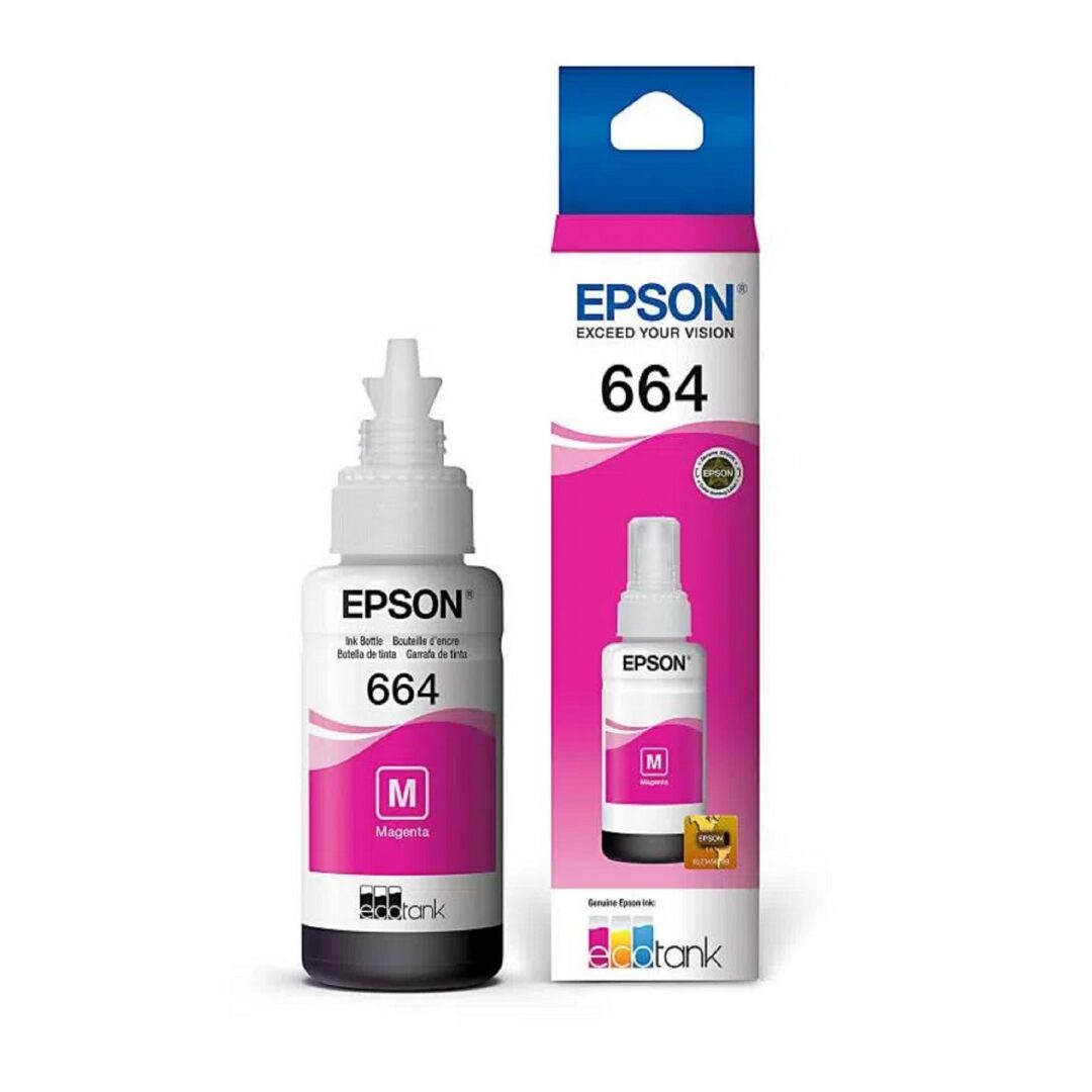 EPSON Bouteille d'Encre ORIGINAL ECOTANK 664_MAGENTA