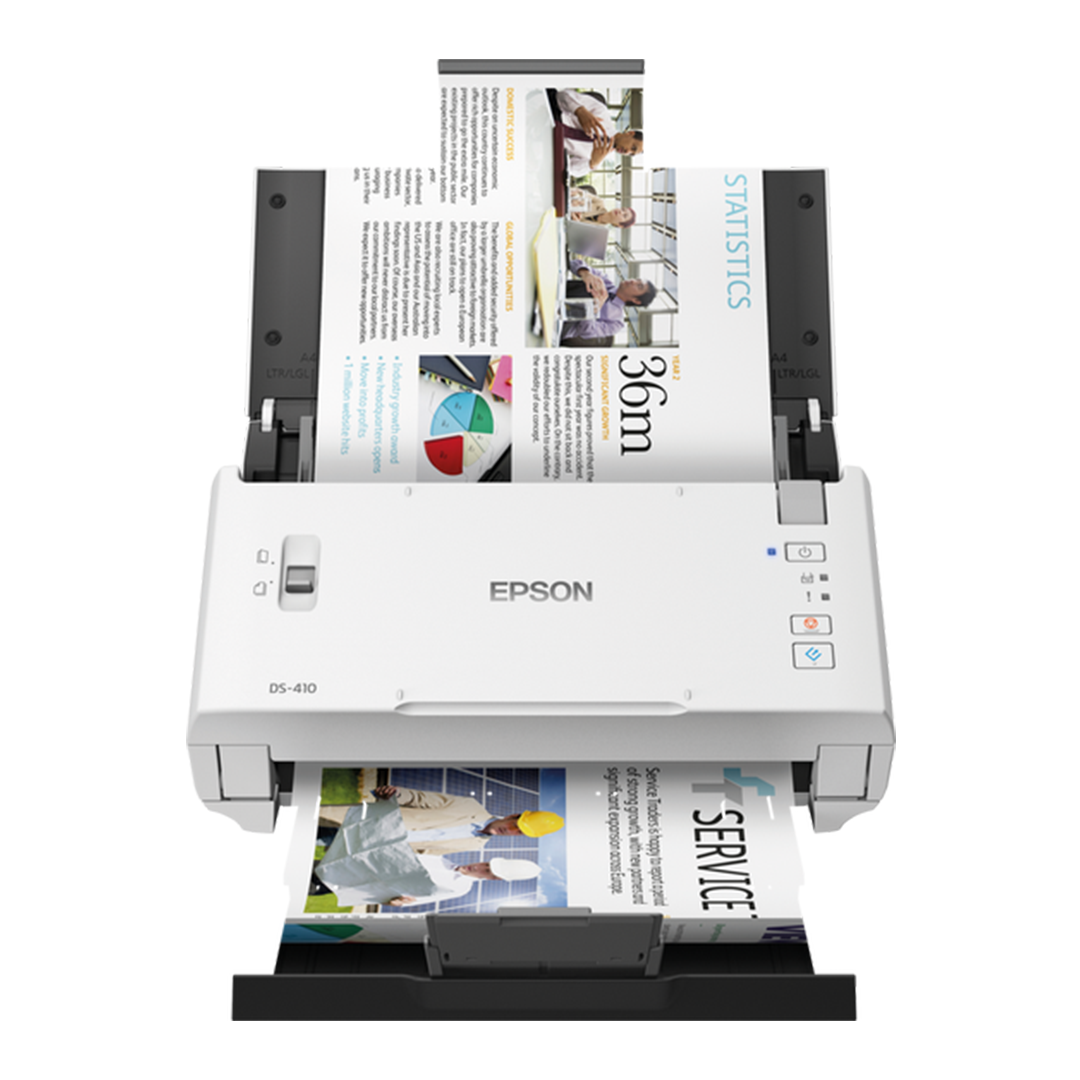 EPSON Scanner à Défilement WORKFORCE COULEUR DS-410 A4 _GRIS