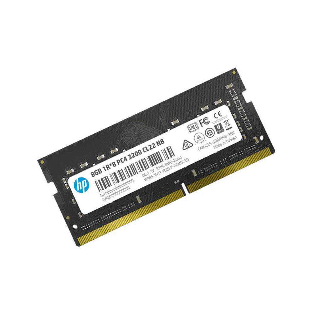 HP Barrette Mémoire V2 8GO DDR4 3200MHz SO-DIMM