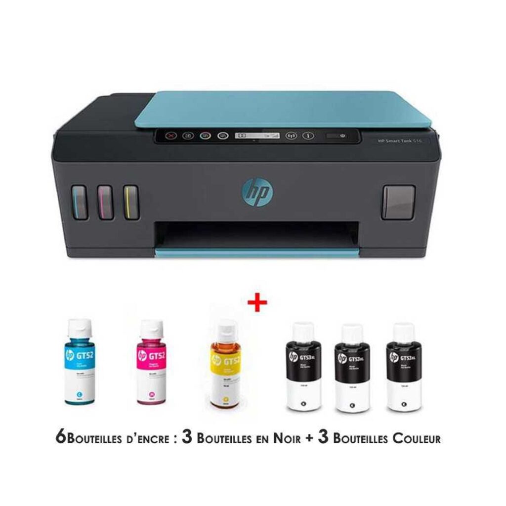 HP Imprimante à Réservoir Intégré SMART TANK 516 3EN1 Couleur WIFI
