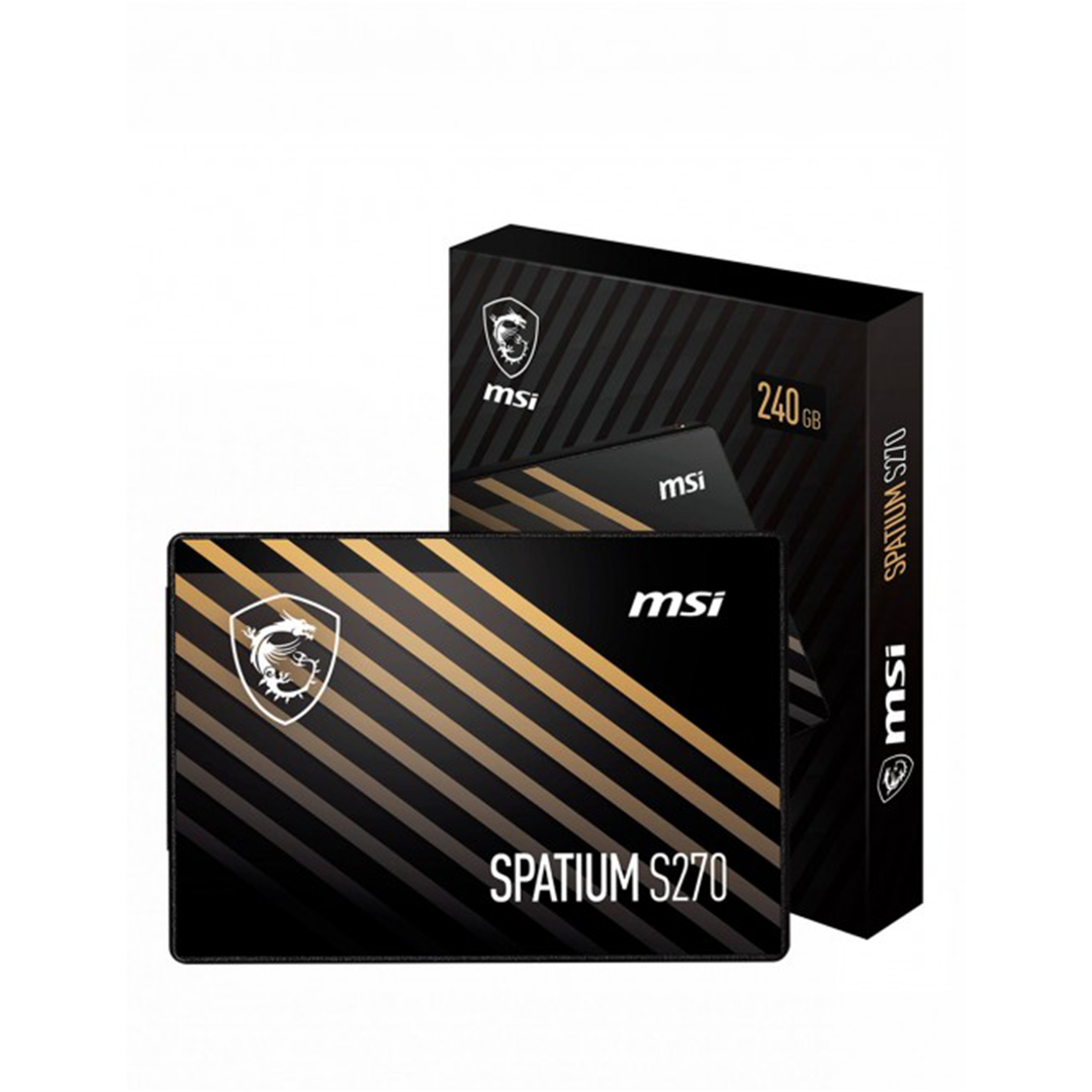 MSI Disque Dur Interne SPATIUM S270 (240GO SSD) SATA 2.5''