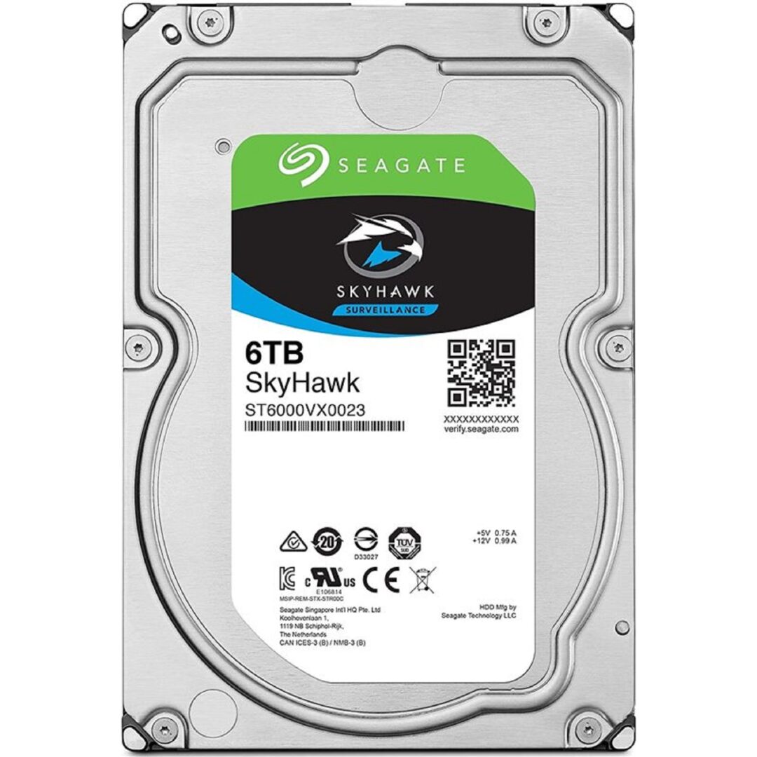 SEAGATE Disque Dur Interne Surveillance HDD (6 To 3.5)