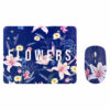 T'NB Bundle Tapis & Souris sans fil GARDEN EXCLUSIV_BLEU