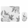 T'NB Bundle Tapis & Souris sans fil LEAF EXCLUSIV_BLANC & NOIR