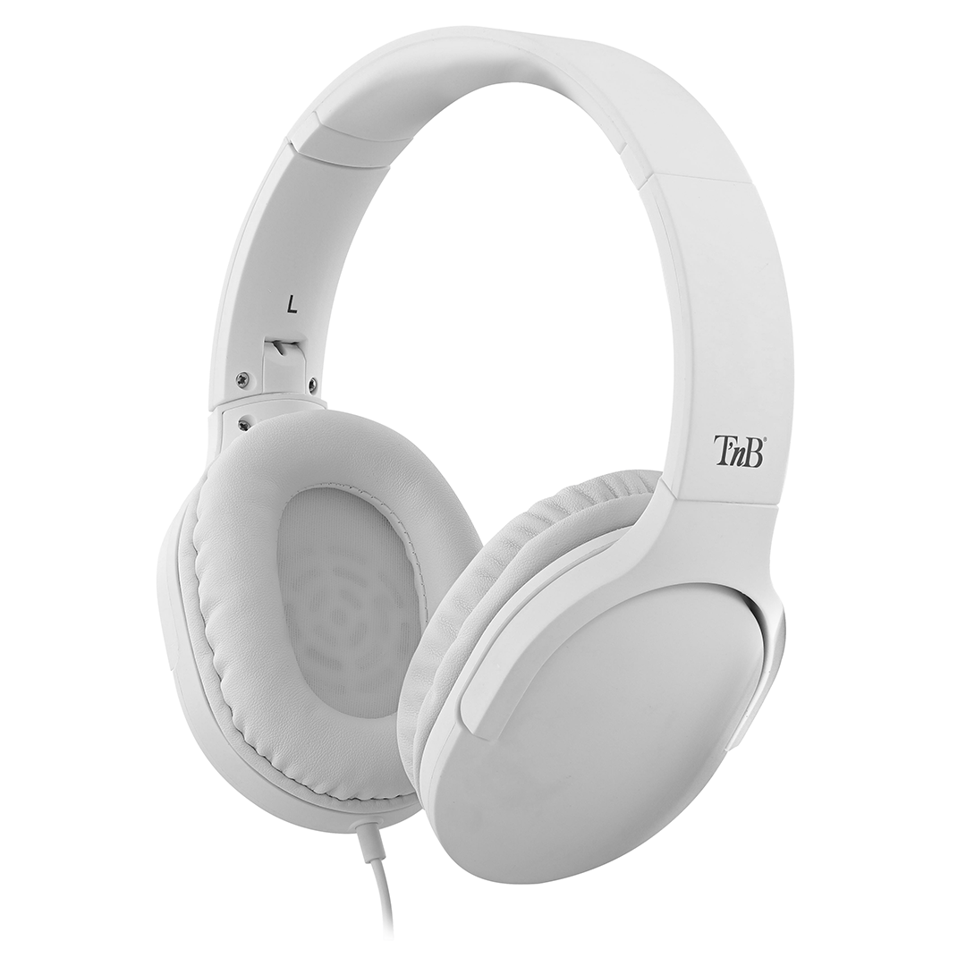 T'NB C-SOUND Casque FILAIRE JACK 3,5MM / USB TYPE-C_BLANC