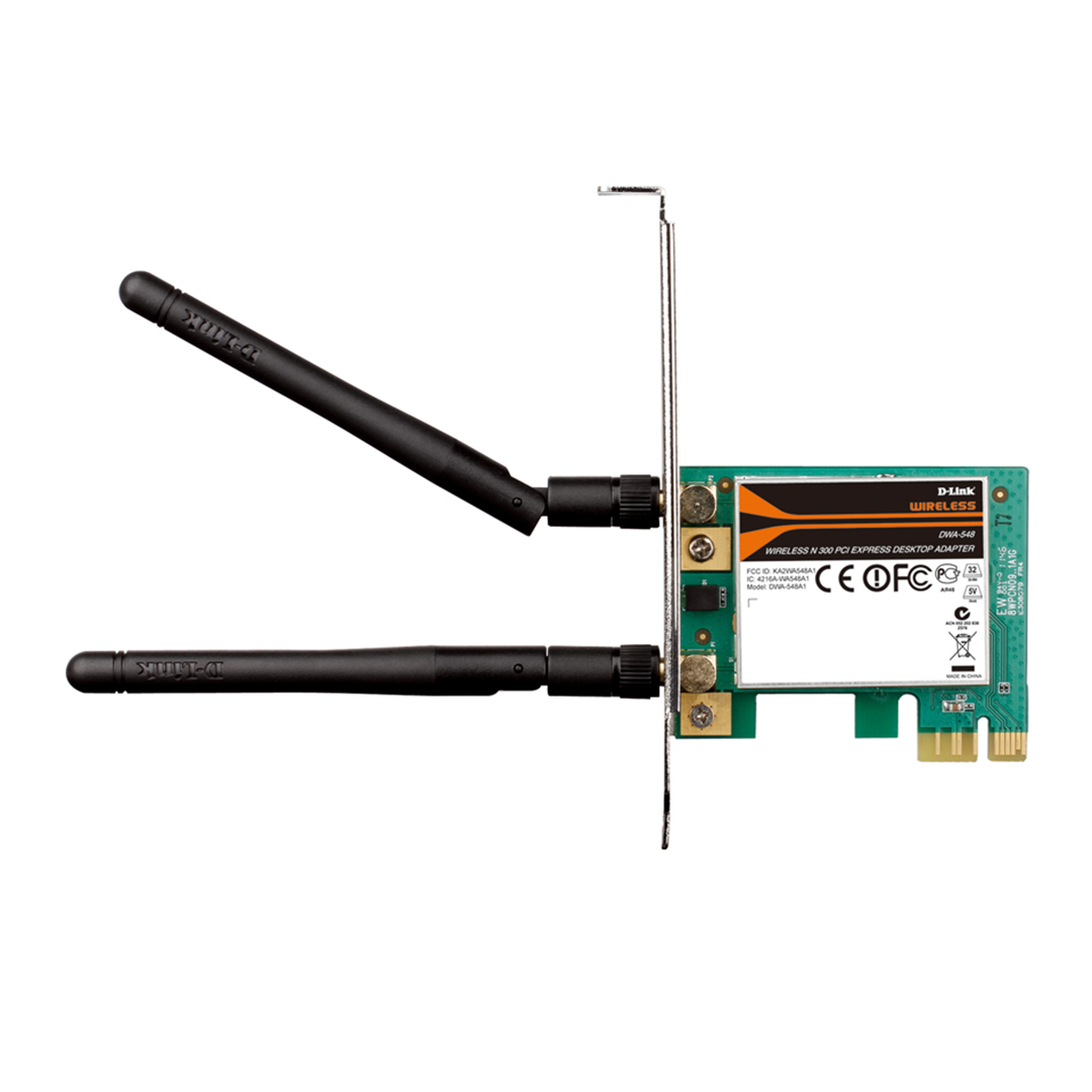 Adaptateur de Bureau D-LINK PCIE Sans Fil N 300_NOIR