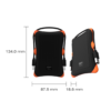 Boitier Externe Antishoc SILICON-POWER 2.5" HDD USB 3.0 SATA ARMOR A30_NOIR