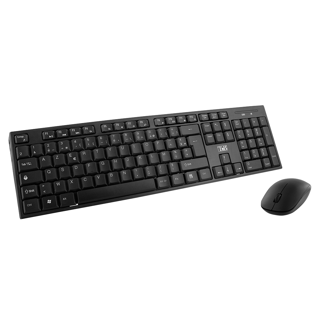 COMBO Clavier & Souris T'nB Sans Fil CLASSY_NOIR