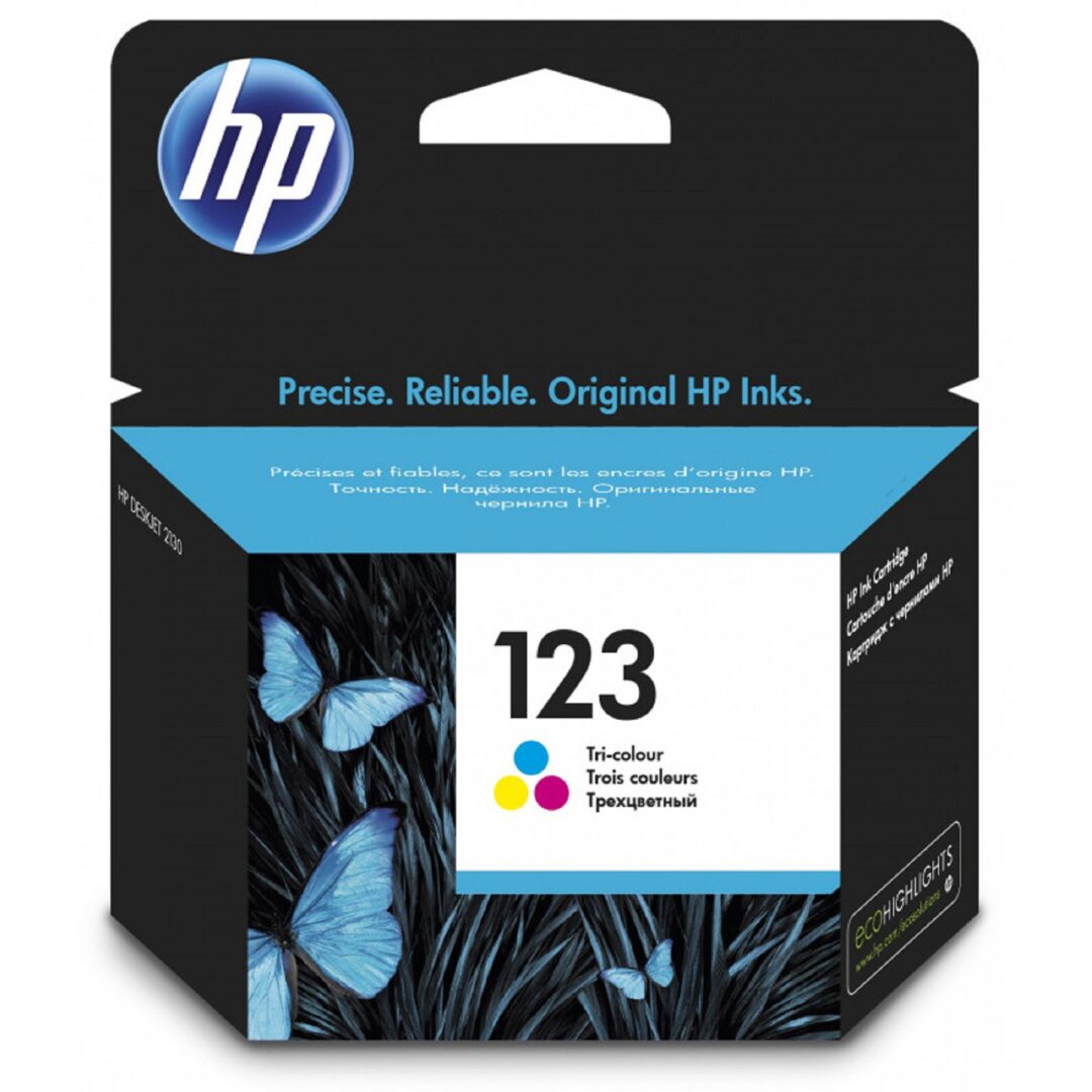 Cartouche HP INK ADVANTAGE 123 Trois Couleurs