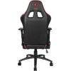 Chaise GAMING MSI MAG CH120X EN CUIR PVC Avec Accoudoirs Rembourrés_NOIR & ROUGE