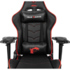 Chaise GAMING MSI MAG CH120X EN CUIR PVC Avec Accoudoirs Rembourrés_NOIR & ROUGE