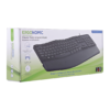 Clavier Ergonomique FILAIRE T'nB avec Repose-Poignet Aimanté ERGONOMIC_NOIR