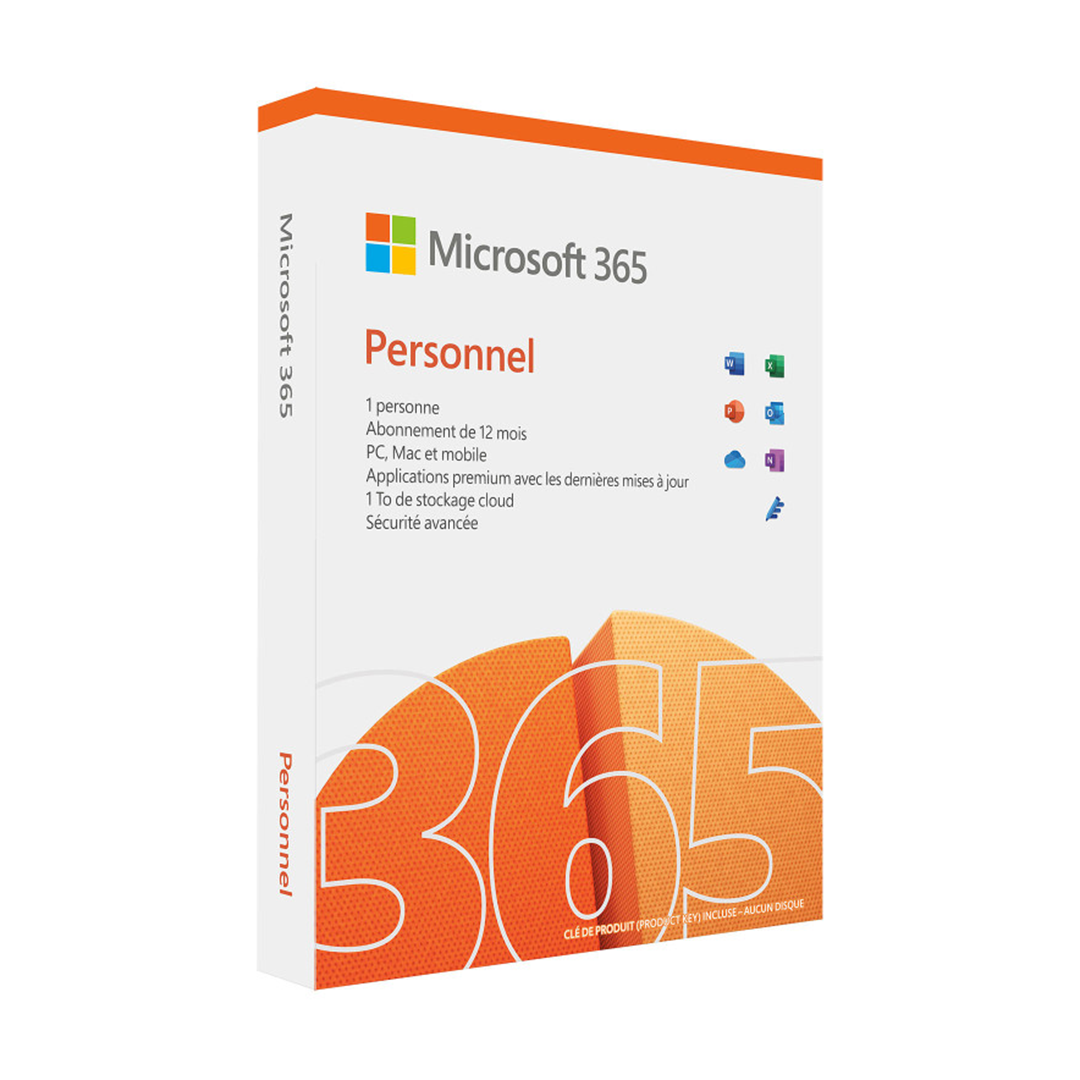 MICROSOFT OFFICE 365 ESD PERSONNEL 1 Utilisateur | 1An | LICENCE DIGITALE