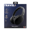 Micro Casque T'nB FILAIRE TRAVEL Jack 3,5 MM_NOIR