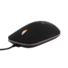 Souris Filaire T'nB ANANAS NEON_NOIR