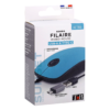 Souris T'nB Filaire USB-A & USB-C SUNSET_BLEU