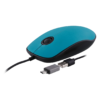 Souris T'nB Filaire USB-A & USB-C SUNSET_BLEU