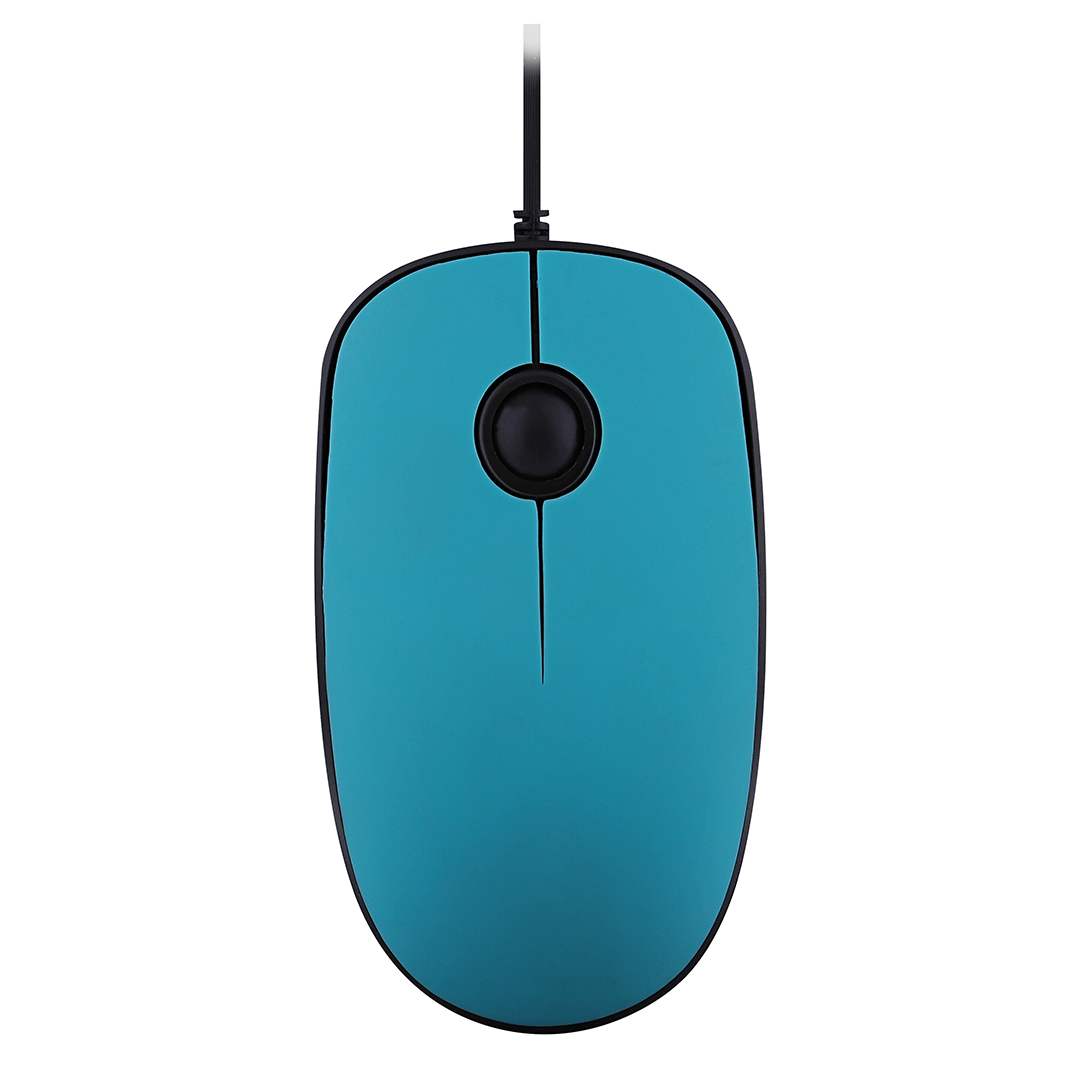 Souris T'nB Filaire USB-A & USB-C SUNSET_BLEU