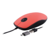 Souris T'nB Filaire USB-A & USB-C SUNSET_ROUGE