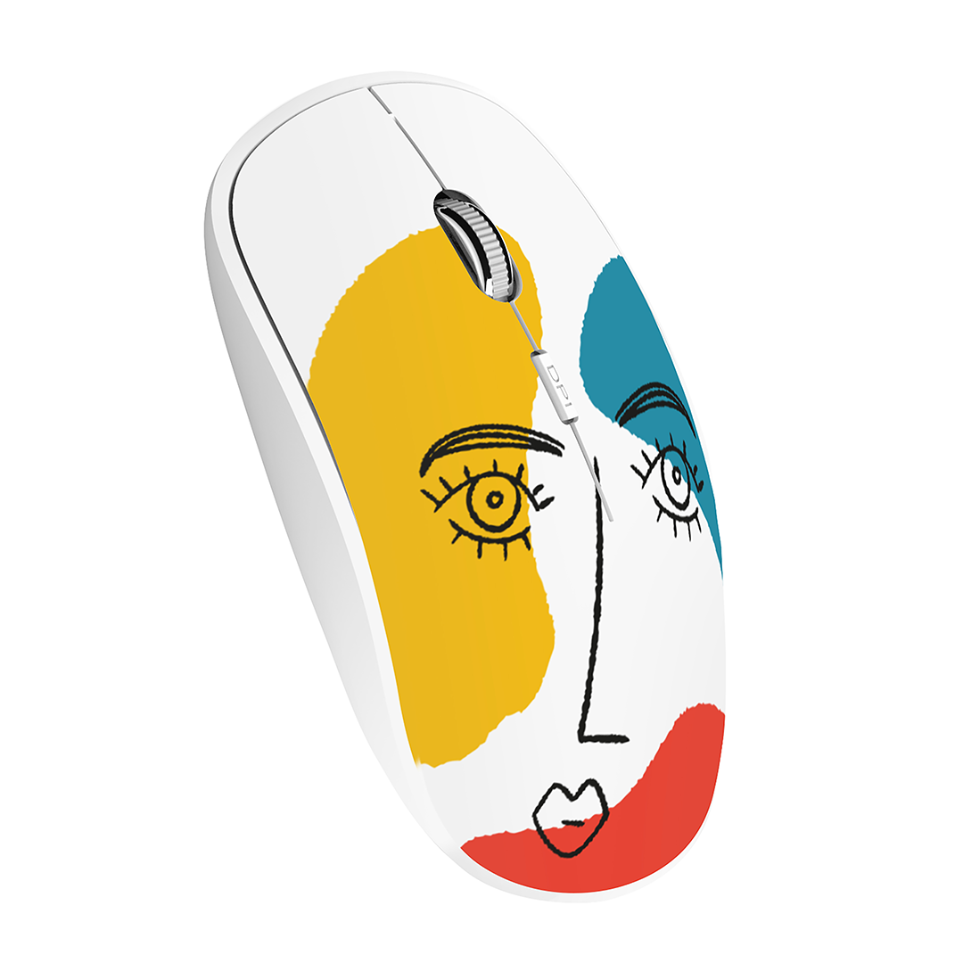 Souris T'nB Sans Fil ART EXCLUSIV_BLANC