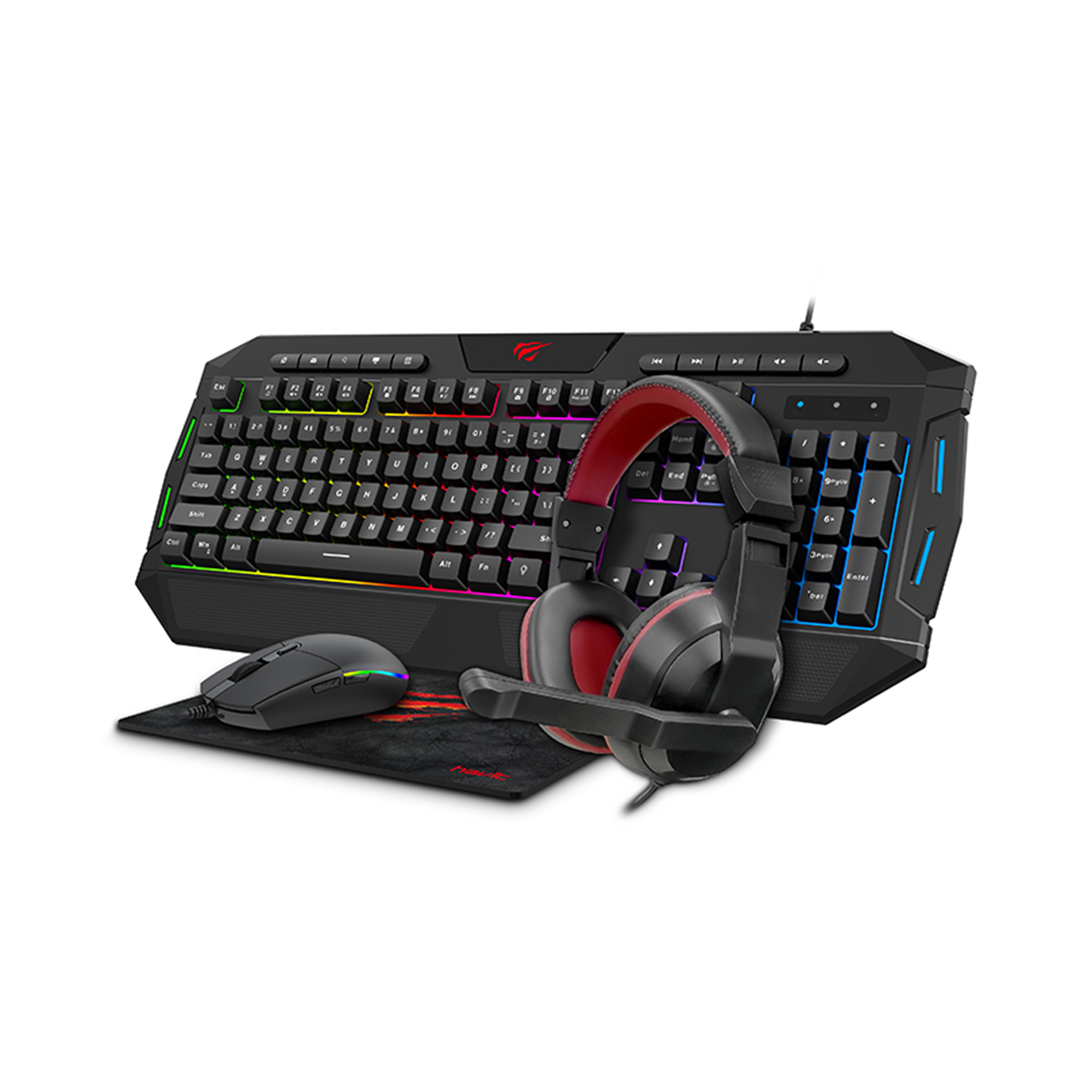 Combo HAVIT Gaming KB501CM 4 en 1_NOIR