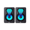 Enceintes HAVIT HV-SK210 mini PRO USB 2.0 RGB_NOIR