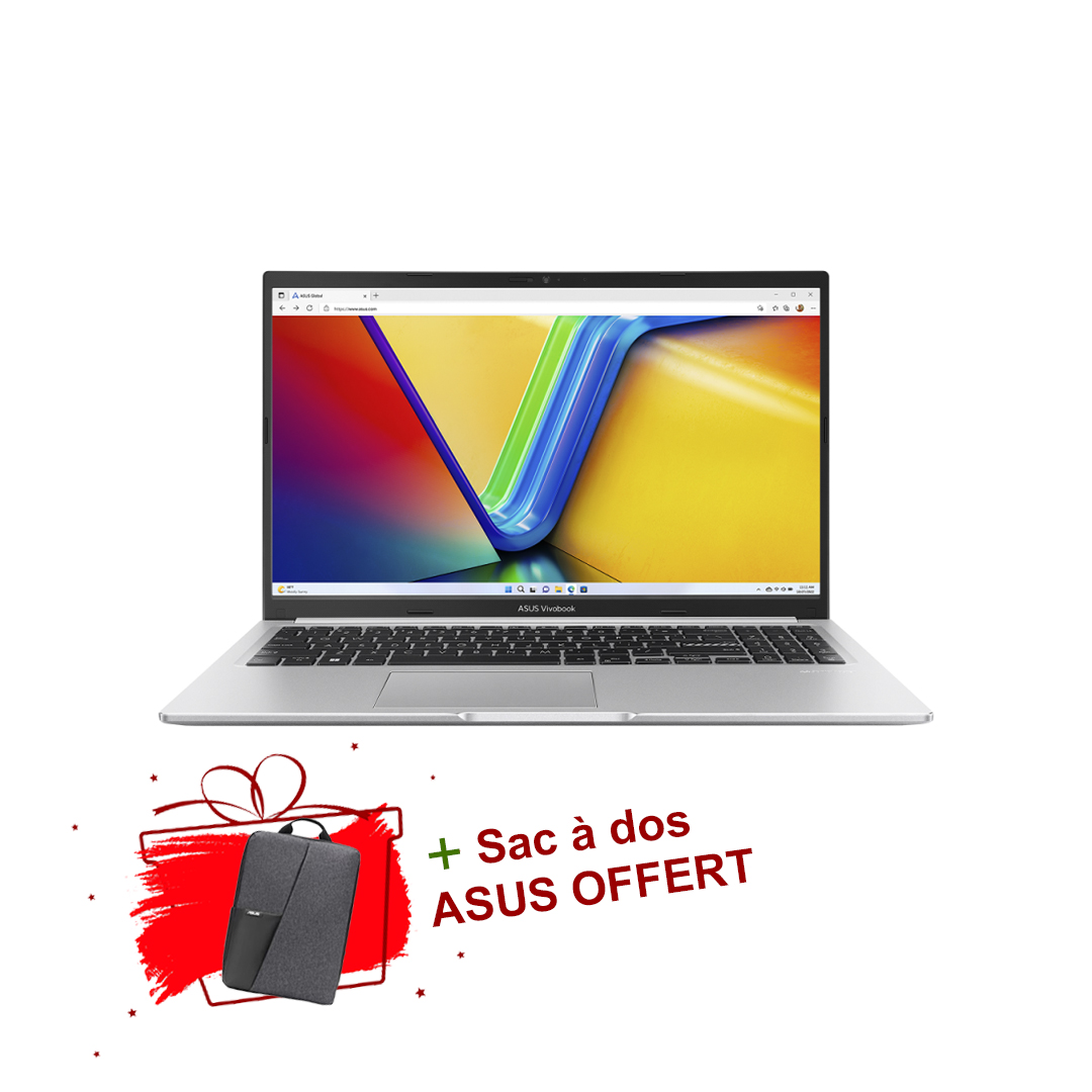 Pc Portable ASUS VIVOBOOK 15 X1502ZA I3 12È GÉN (4GO/256GO SSD)_SILVER