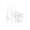 Four ENCASTRABLE Électrique FOCUS F522X (69 Litres)_INOX