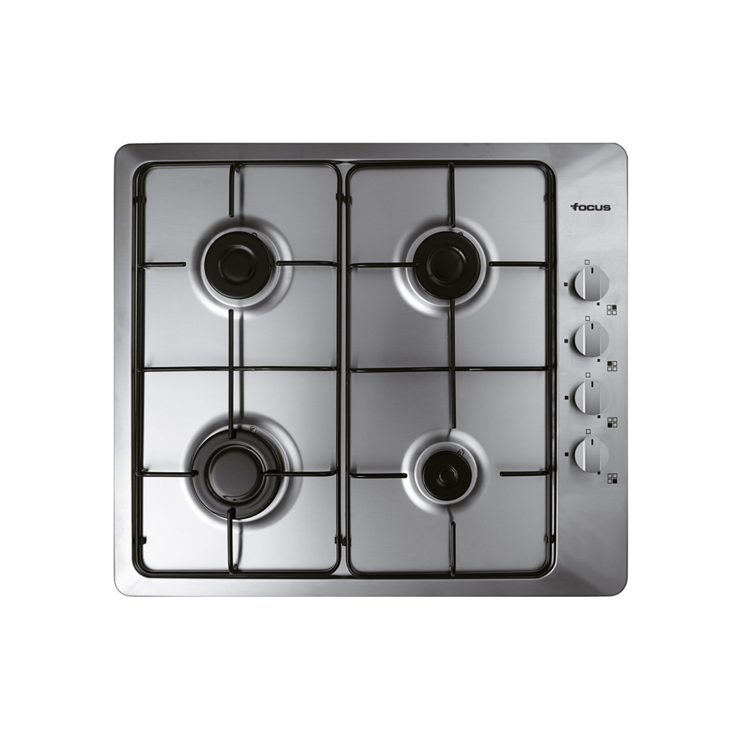 Plaque de Cuisson ENCASTRABLE FOCUS F400X 4 FEUX (60 CM)_INOX