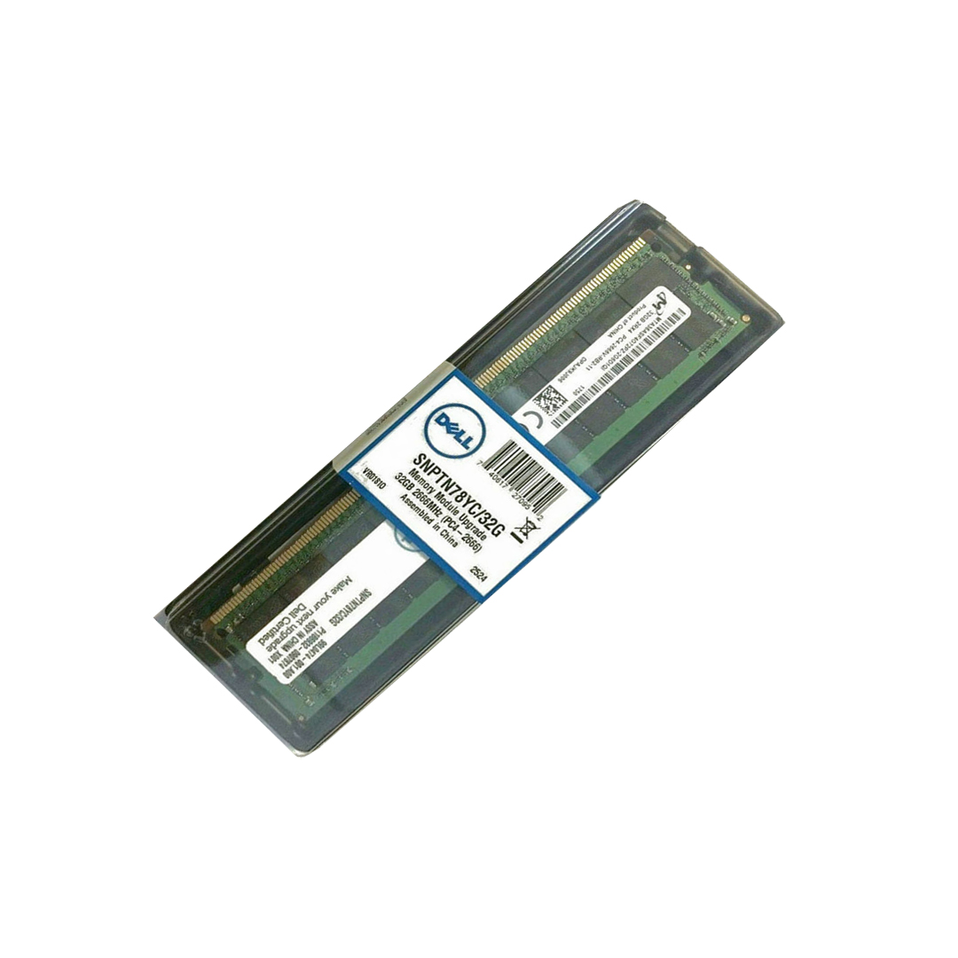 Barrette Mémoire Pour Serveur DELL SNPTN78YC/32G (A9781929) 32G 2Rx4 PC4-2666V-R