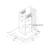 Hotte PYRAMIDE ARISTON AHBS 6.7F LL X (60Cm)_INOX