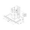 Hotte PYRAMIDE ARISTON AHBS 9.4 LM X (90Cm)_INOX