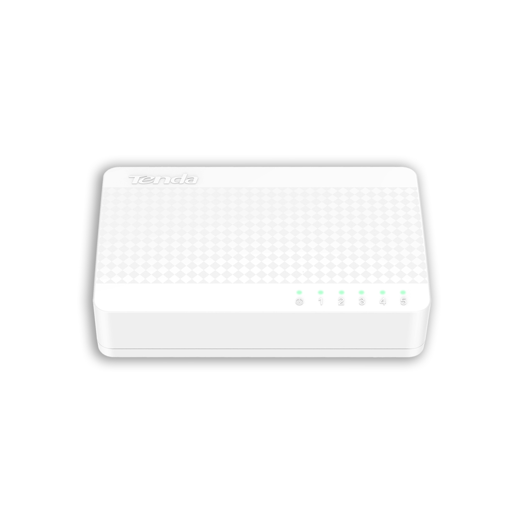 Switch de bureau TENDA S105V10 5 PORTS 10/100 MBPS_BLANC