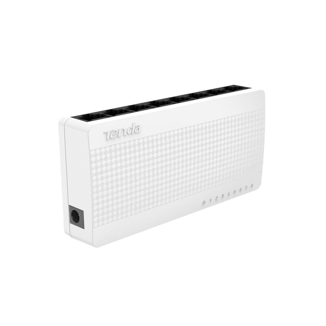 Switch de bureau TENDA S108V8 ETHERNET 8 PORTS 10 100 MBPS_BLANC