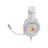 Micro Casque Filaire REDRAGON HYLAS GAMING H260 RGB_BLANC