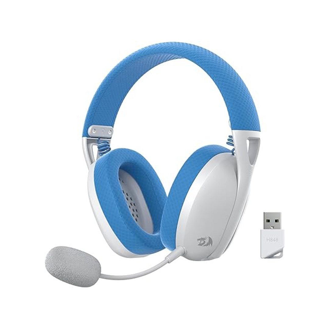 Micro Casque REDRAGON H848B IRE PRO GAMING_BLANC & BLEU
